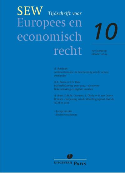 SEW, Tijdschrift voor Europees en economisch recht