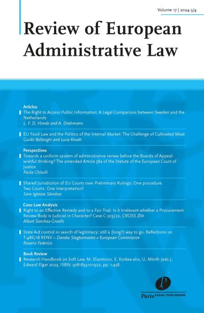 Review of European Administrative Law (REALaw)